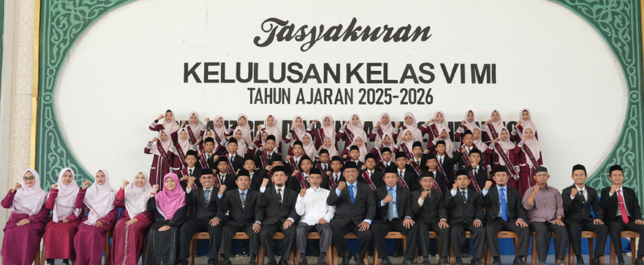 Tasyakuran Kelulusan MI Mengantarkan Generasi Berilmu dan Berakhlak