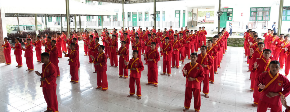 Cetak Kader Pelatih Berakhlak, Santri Kelas 5 TMI Ikuti TOT Tapak Suci