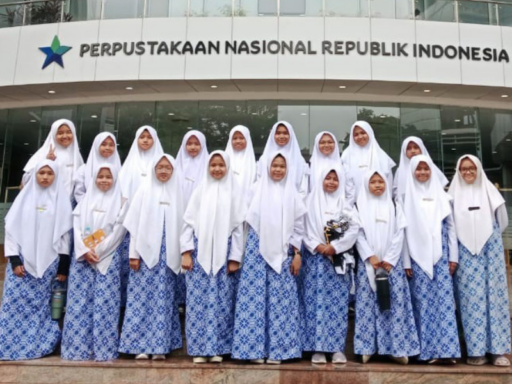 Santri Darunnajah 2 Cipining Menjelajah Perpustakaan Tertinggi Dunia