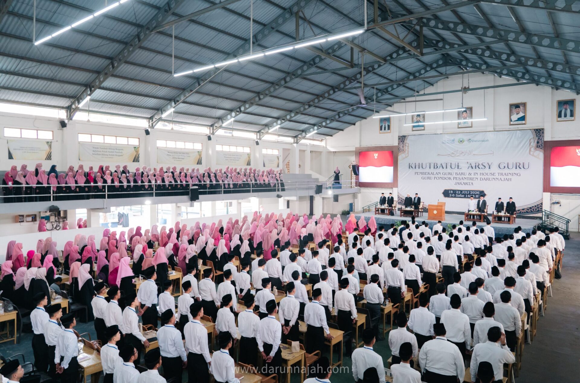 Khutbatul Arsy Guru Darunnajah Pusat Tahun Ajaran 2026-2027, Teguhkan Komitmen Pengabdian dan Persatuan Hati Pendidik