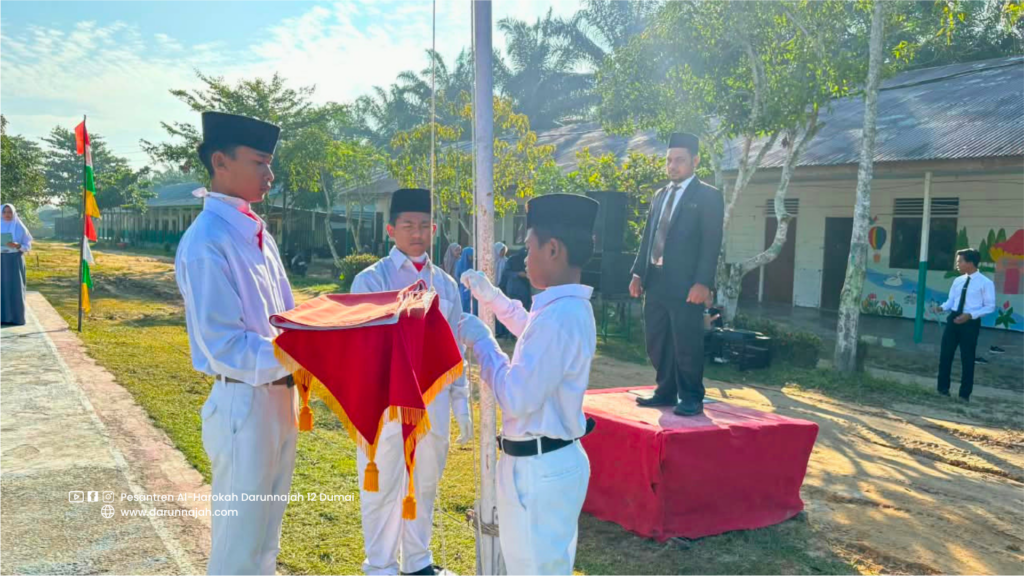 Semarak HUT RI ke-81: Pesantren Darunnajah 12 Dumai Kobarkan Semangat Kemerdekaan