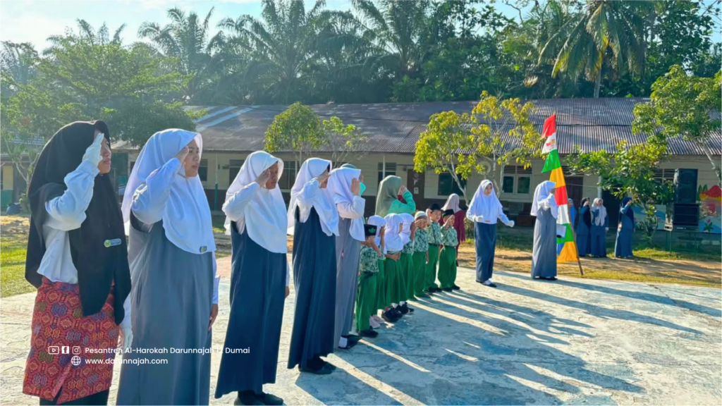 Semarak HUT RI ke-81: Pesantren Darunnajah 12 Dumai Kobarkan Semangat Kemerdekaan