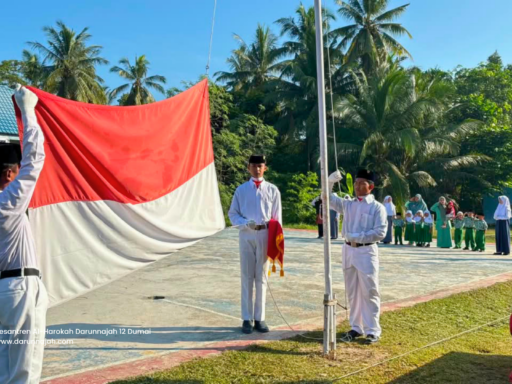 Semarak HUT RI ke-81: Pesantren Darunnajah 12 Dumai Kobarkan Semangat Kemerdekaan