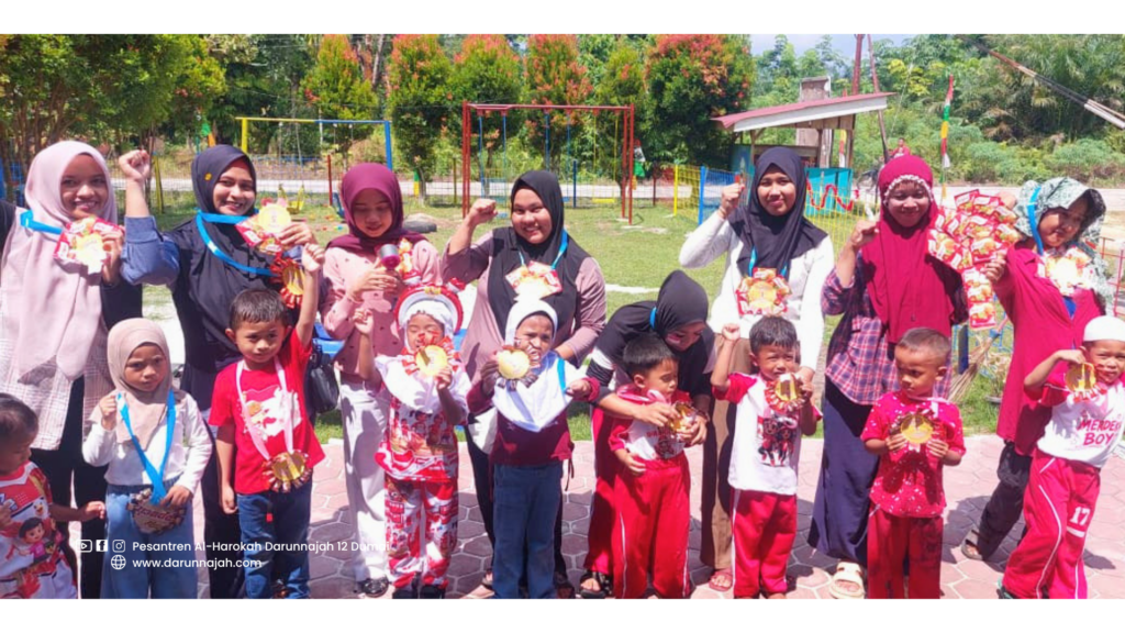 Semarak HUT RI ke-81: Pesantren Darunnajah 12 Dumai Kobarkan Semangat Kemerdekaan