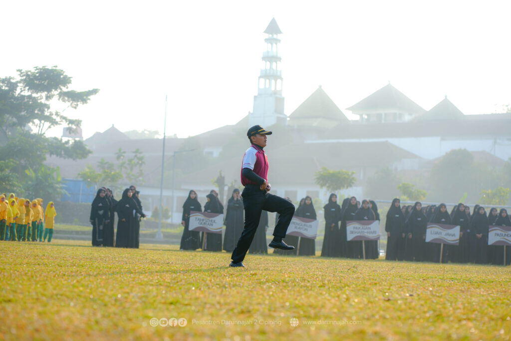 Gladi Kotor Kedua Porseka 39, Para Santri Uji Presisi Lapangan