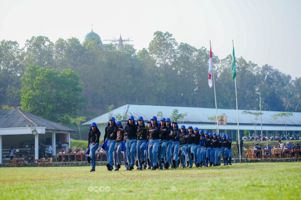 Gladi Kotor Kedua Porseka 39, Para Santri Uji Presisi Lapangan
