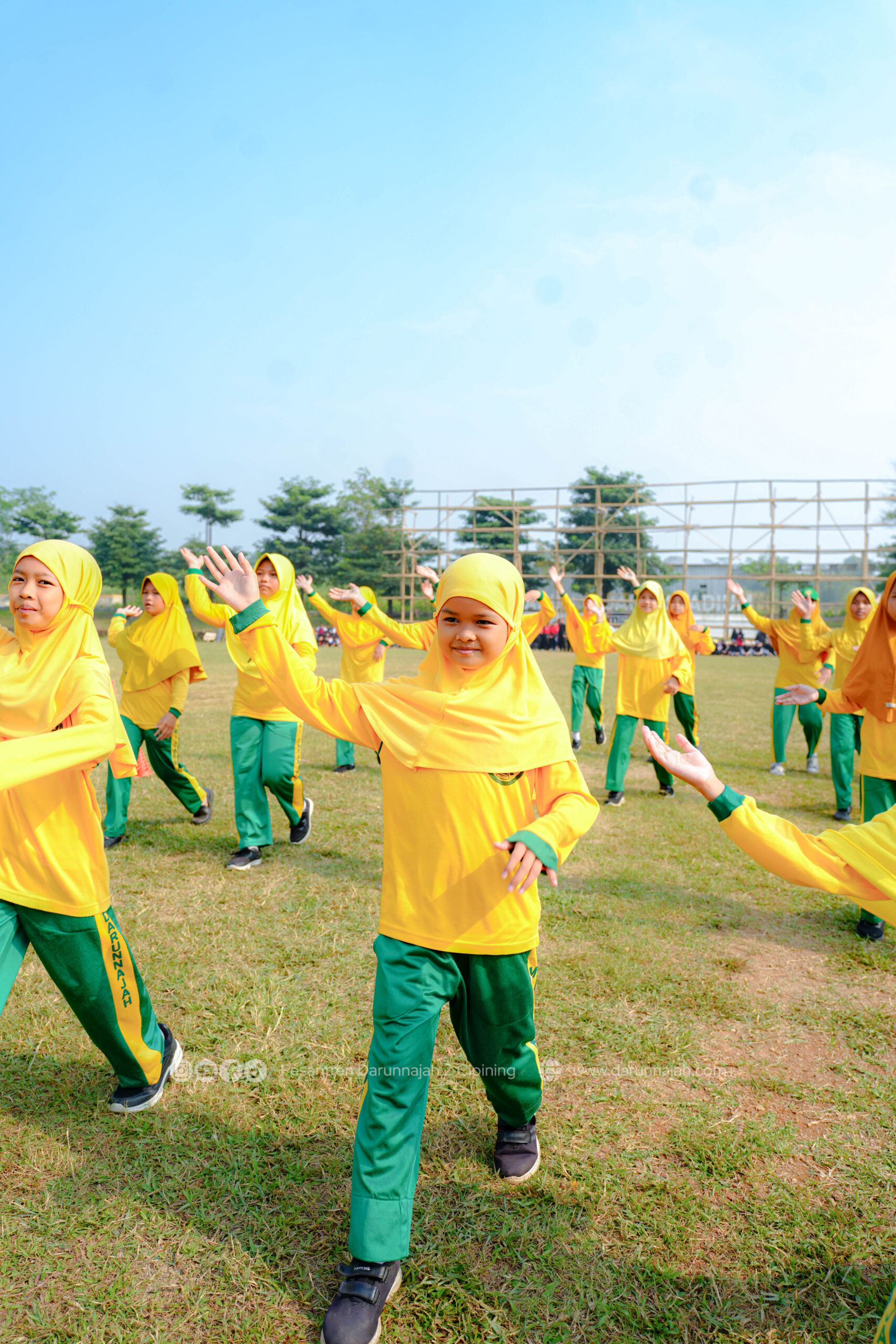 Gladi Kotor Kedua Porseka 39, Para Santri Uji Presisi Lapangan