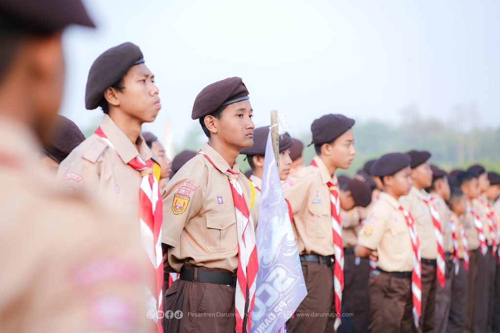Upacara Pembukaan PERKHUTSY, Awal Santri Menempa Diri di Alam