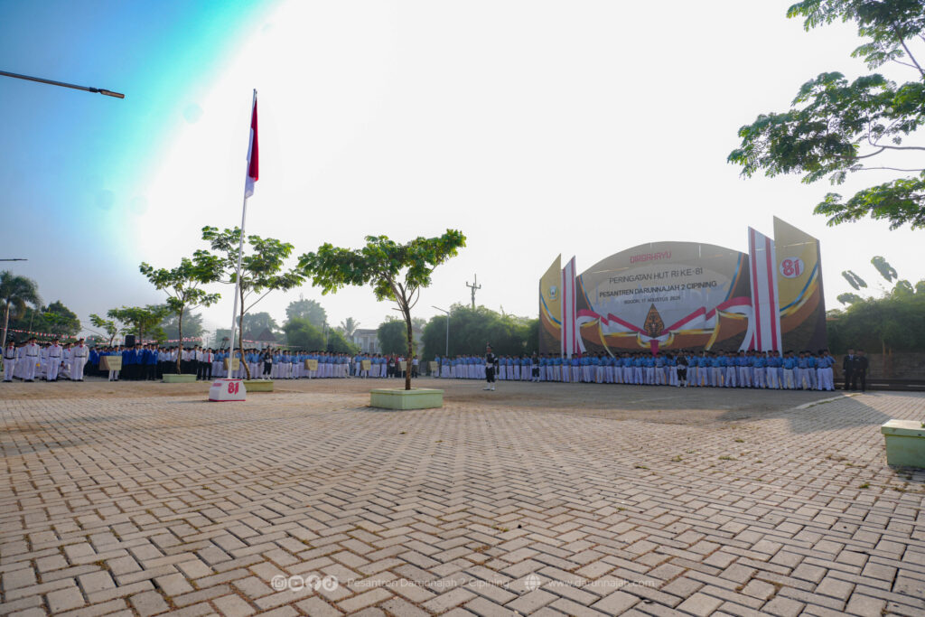 Upacara Peringatan Kemerdekaan HUT RI ke-81, Pesantren Darunnajah 2