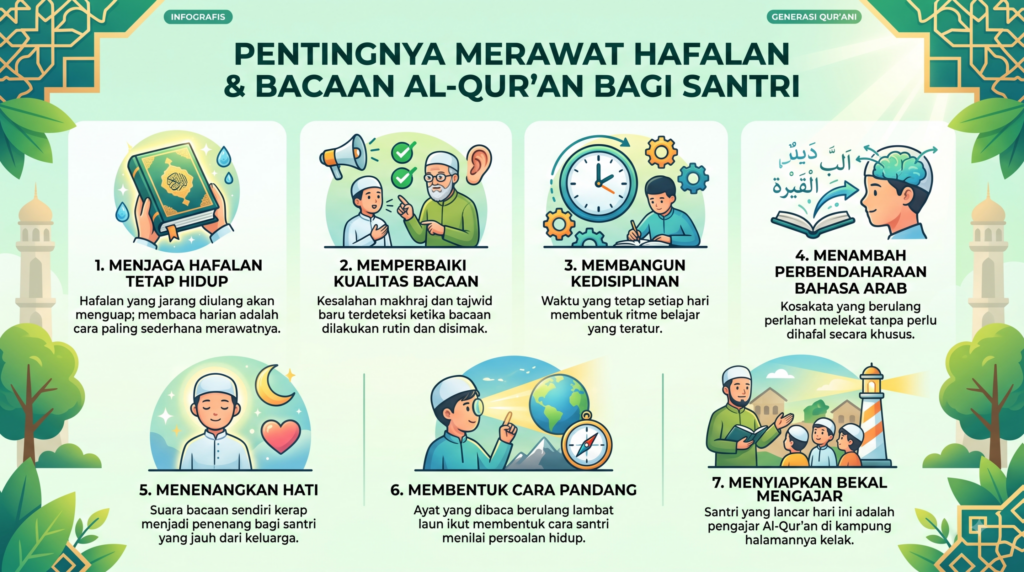 Mengapa Santri Harus Membaca Al-Qur'an Setiap Hari? Ini Alasannya