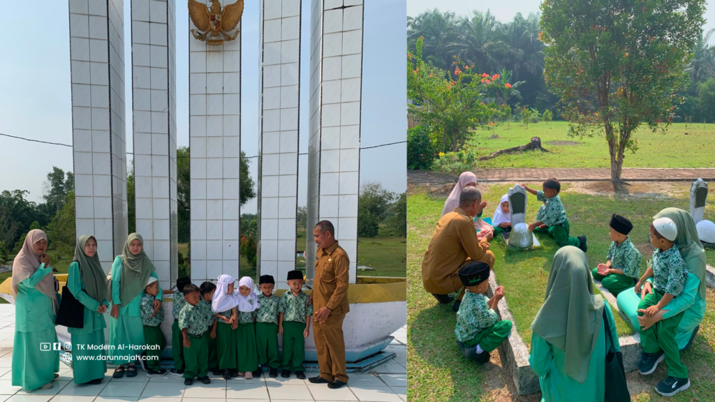 TK Modern Al-Harokah Tanamkan Cinta Tanah Air melalui Kunjungan Edukatif ke Taman Makam Pahlawan Nasional, Damai Sentosa Duma
