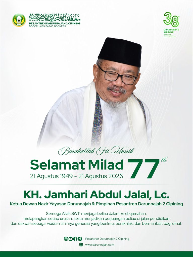 Tujuh Puluh Tujuh Tahun Merawat Lentera Ilmu: Sebuah Catatan Perjalanan tentang Keteguhan, Pengabdian, dan Doa yang Tak Perna