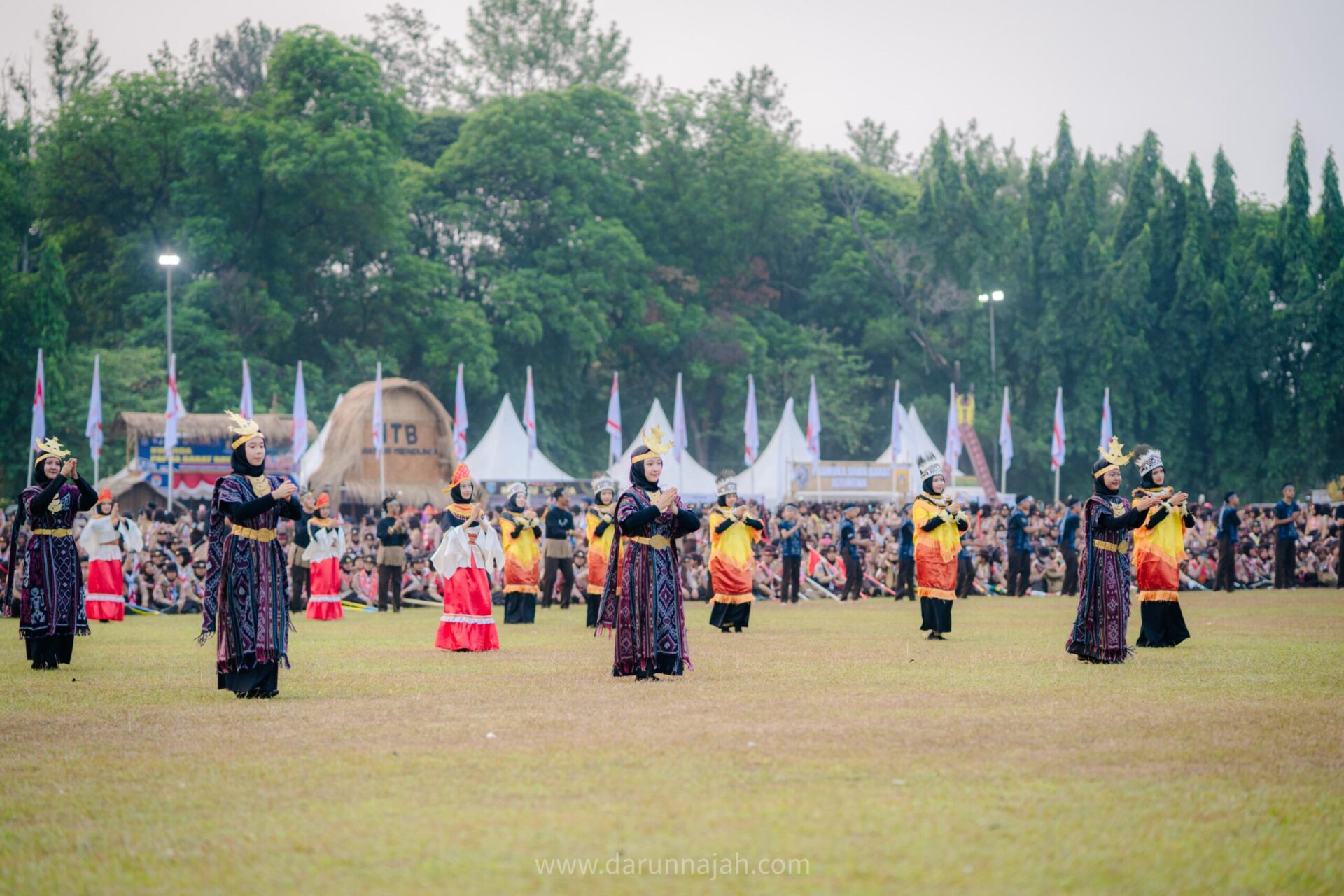 Santri Darunnajah Tampilkan 12 Tarian Nusantara di Pembukaan Jambore Nasional XII Tahun 2026