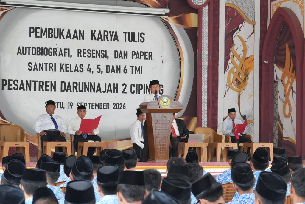 Sebulan Menuju Tiga Karya: Santri Belajar Mengikat Ilmu