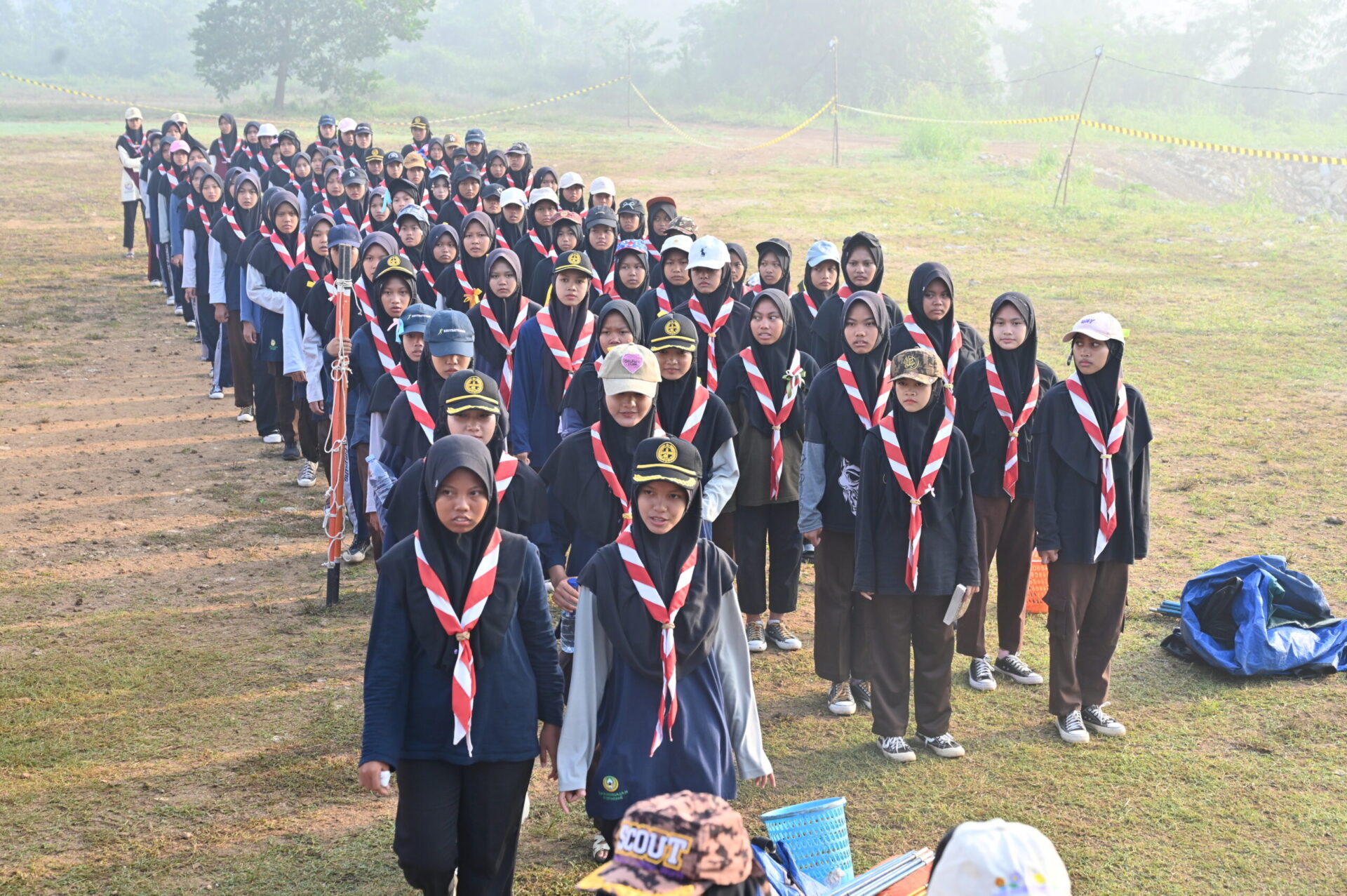 Perlombaan Perkhutsy : Saat Alam Menjadi Guru Terbaik Santriwati