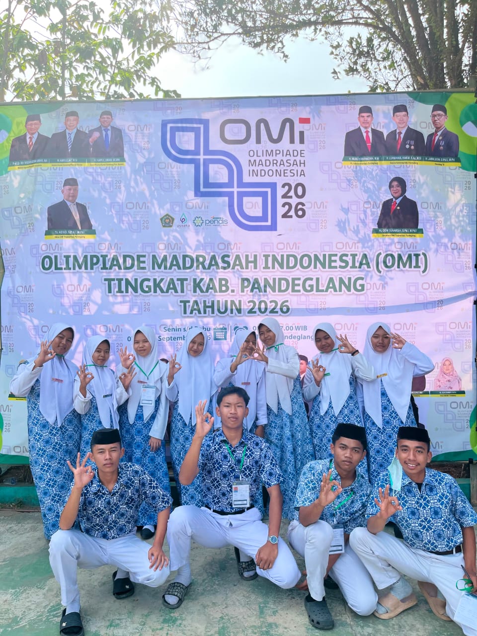 Di tengah Abu Vulkanik Semangat Santri Annahl Tetap Menyala Di OMI Tahun 2026