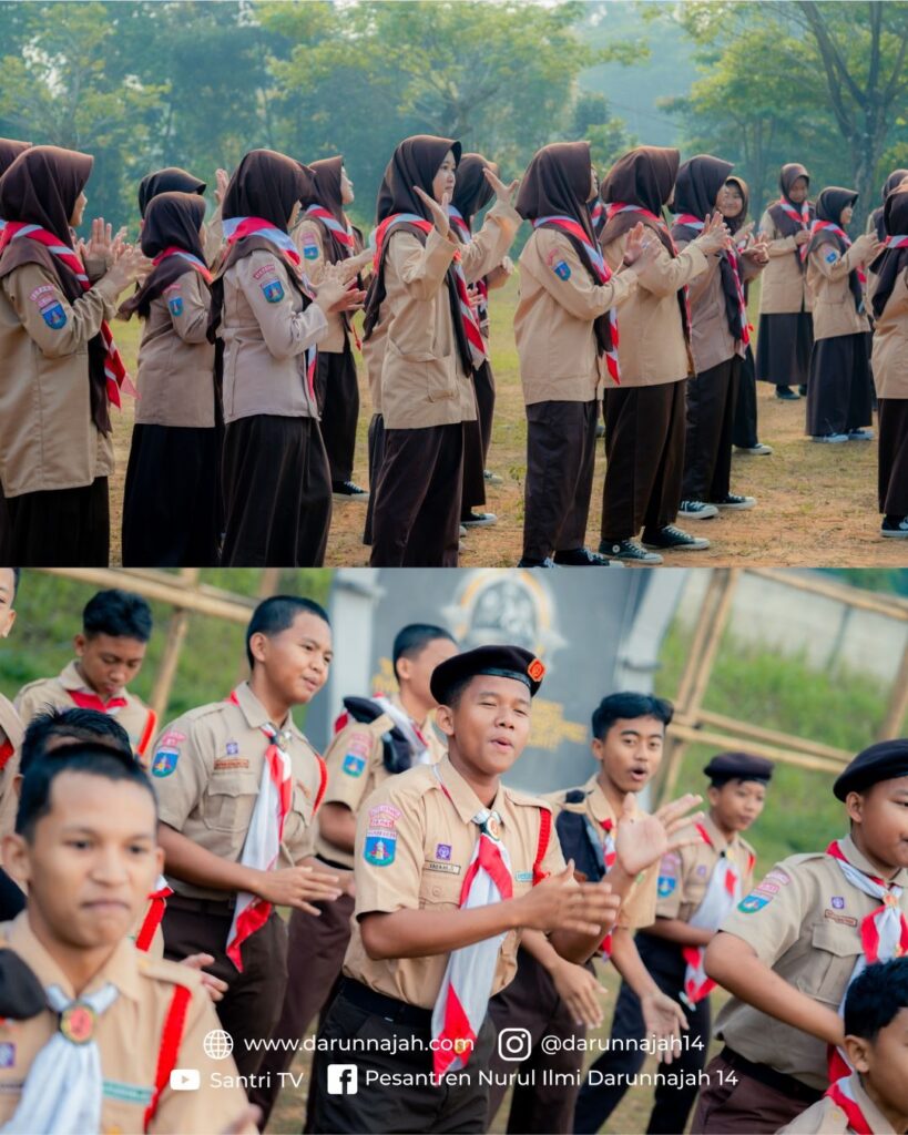 Meriahnya Perkemahan Khutbatul' Arsy Santri Baru Nurul Ilmi Darunnajah 14