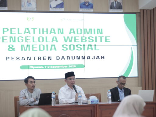 Perkuat Wajah Digital Pesantren, Darunnajah Gelar Pelatihan Admin Media Sosial dan Website