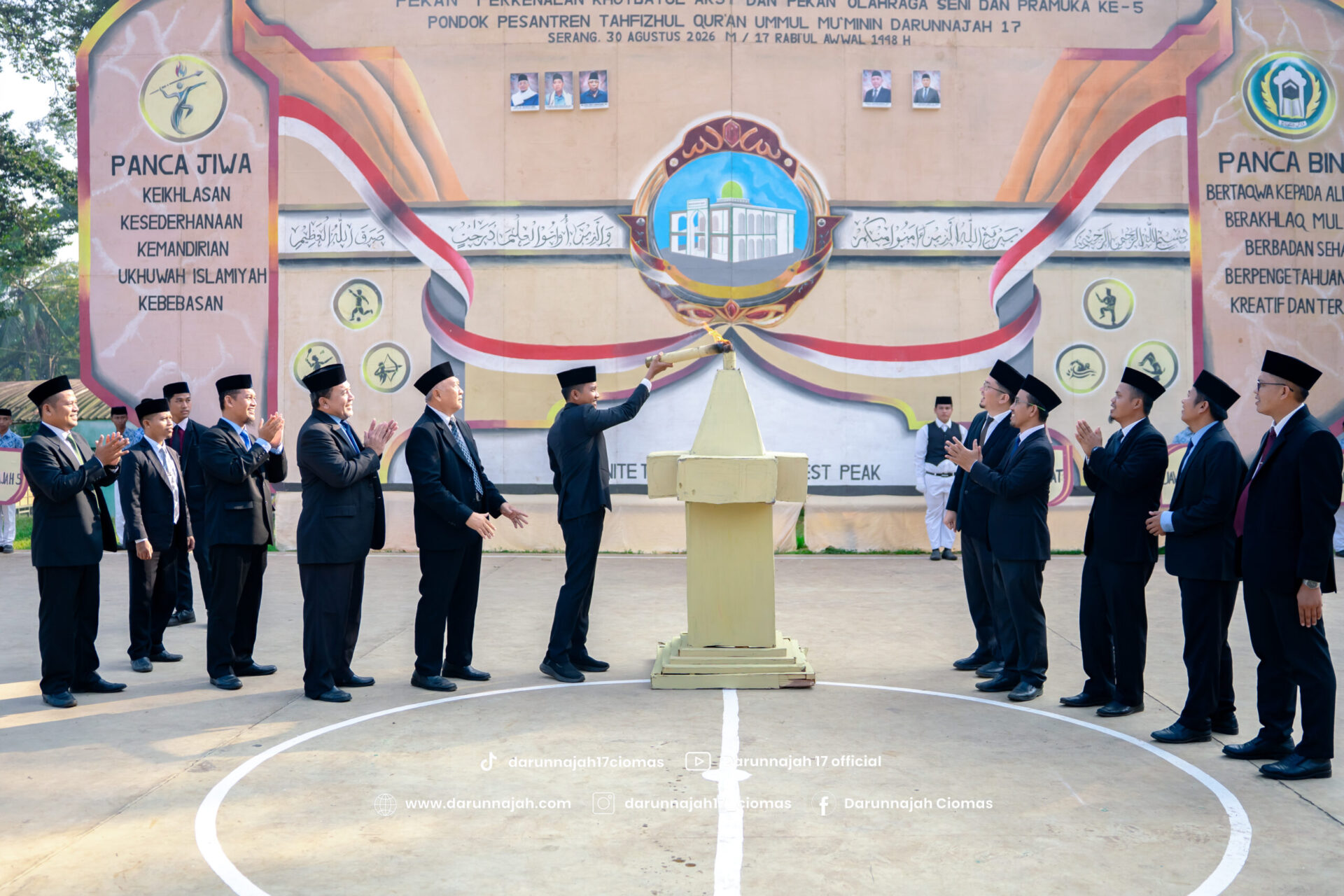 Apel Tahunan Pekan Perkenalan Khutbatul ’Arsy ke-5 Pondok Pesantren Tahfizh Al-Qur’an Ummul Mu’minin Darunnajah 17