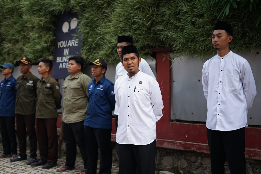 Pelepasan Kontingent Darunnajah 2 Cipining menuju Perlombaan Pramuka AGRASI
