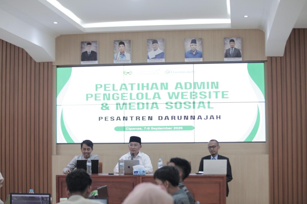 Darunnajah adakan Pelatihan Admin Pengelola Website, Media Sosial Guru Pusat & Cabang
