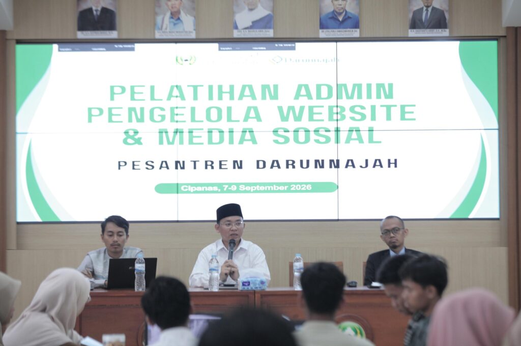Darunnajah adakan Pelatihan Admin Pengelola Website, Media Sosial Guru Pusat & Cabang