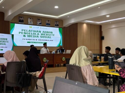 Darunnajah 9 Berpartisipasi Dalam Pelatihan Admin Website dan Media Sosial Pusat dan Cabang Guna Meningkatkan Kualitas Sumber