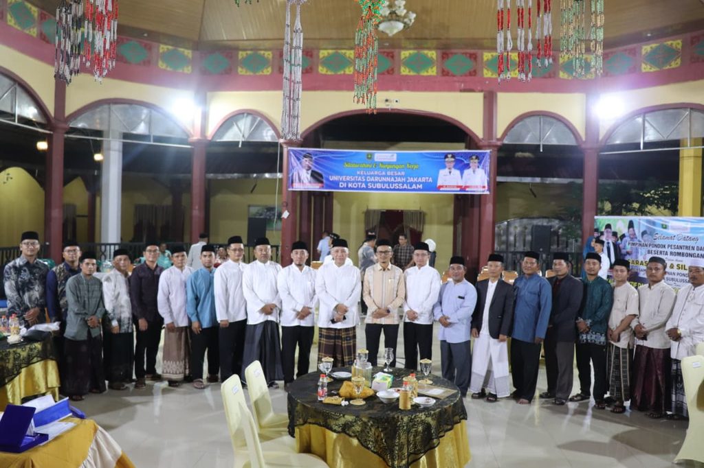 Pimpinan Darunnajah Hadiri Sarasehan dan Silaturahmi Bersama Wali Kota Subulussalam dan 37 Pimpinan Pondok Pesantren