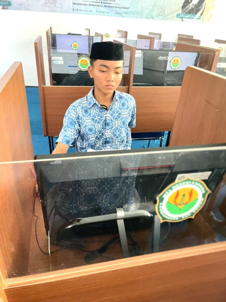 Perlombaan Olympiade Madrasah Indonesia (OMI) tingkat kabupaten Bogor Pesantren Darunnajah 2 cipining kirim utusan untuk meng