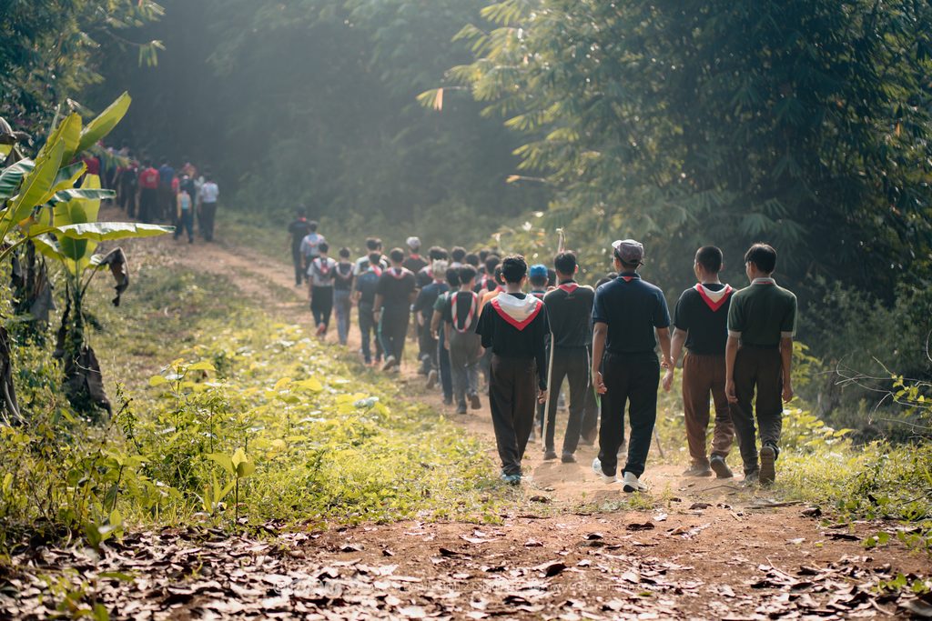 Wide Game PERKHUTSY, Santri Temukan Arti Kebersamaan