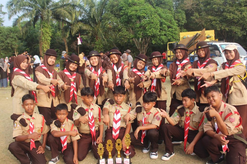 Pramuka Al-Harokah Darunnajah 12 Dumai Raih Sejumlah Prestasi pada LOKAP III Kwaran Bukit Kapur
