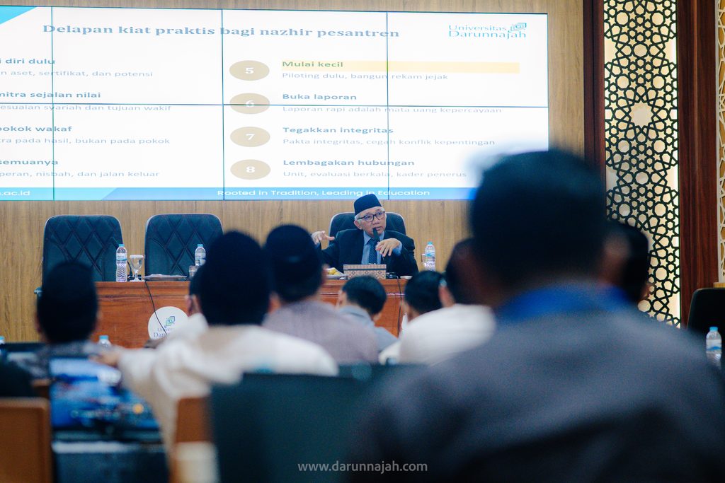 Kiai Sofwan Manaf Tekankan Kepemimpinan sebagai Amanah dan Fondasi Kemitraan Wakaf di SWBI