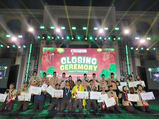 4 Utusan Dari Cipining Bergabung Dengan Kontingen Jawa Barat diperlombaan Perkemahan Pramuka Santri Nusantara (PPSN)