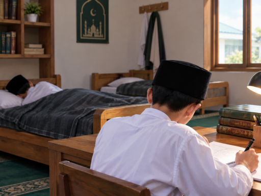 Santri Perlu Tidur Cukup agar Semangat Belajar Terjaga