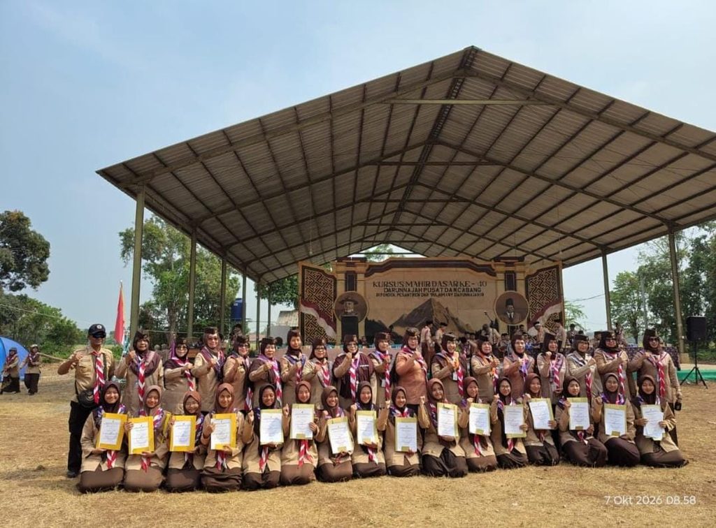 KMD Siapkan Santriwati Kelas 5 TMI Jadi Pembina Pramuka Andal bagi Adik Kelas